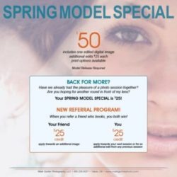 Spring Special for Models 2018