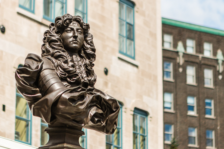 Canada: Louis XIV bust