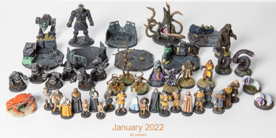 Miniature Painting - January 2022