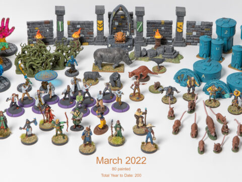 March Madness - 80 miniatures