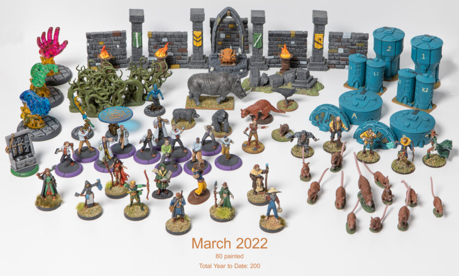March Madness - 80 miniatures