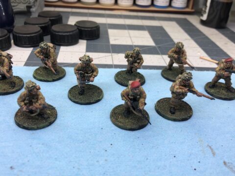 British Paratroopers 28mm for April Showers