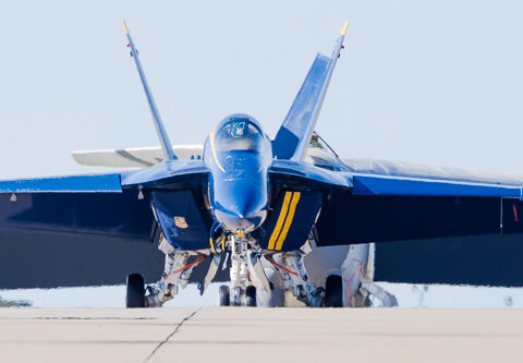 Jets at Tinker Air Force Base - Blue Angels