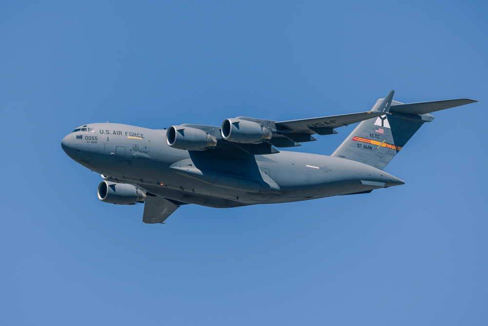 Jets at Tinker Air Force Base C-17 Globemaster