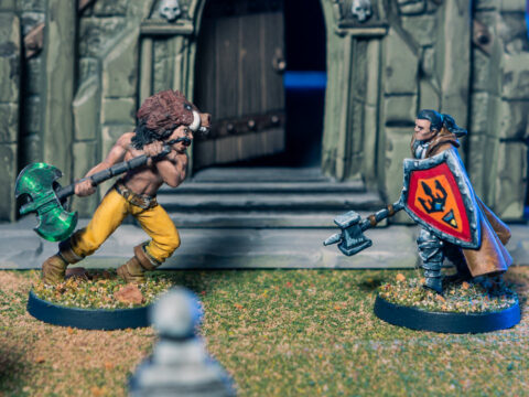 Miniatures from DGS Games and Reaper